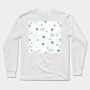 Heart Pattern Long Sleeve T-Shirt